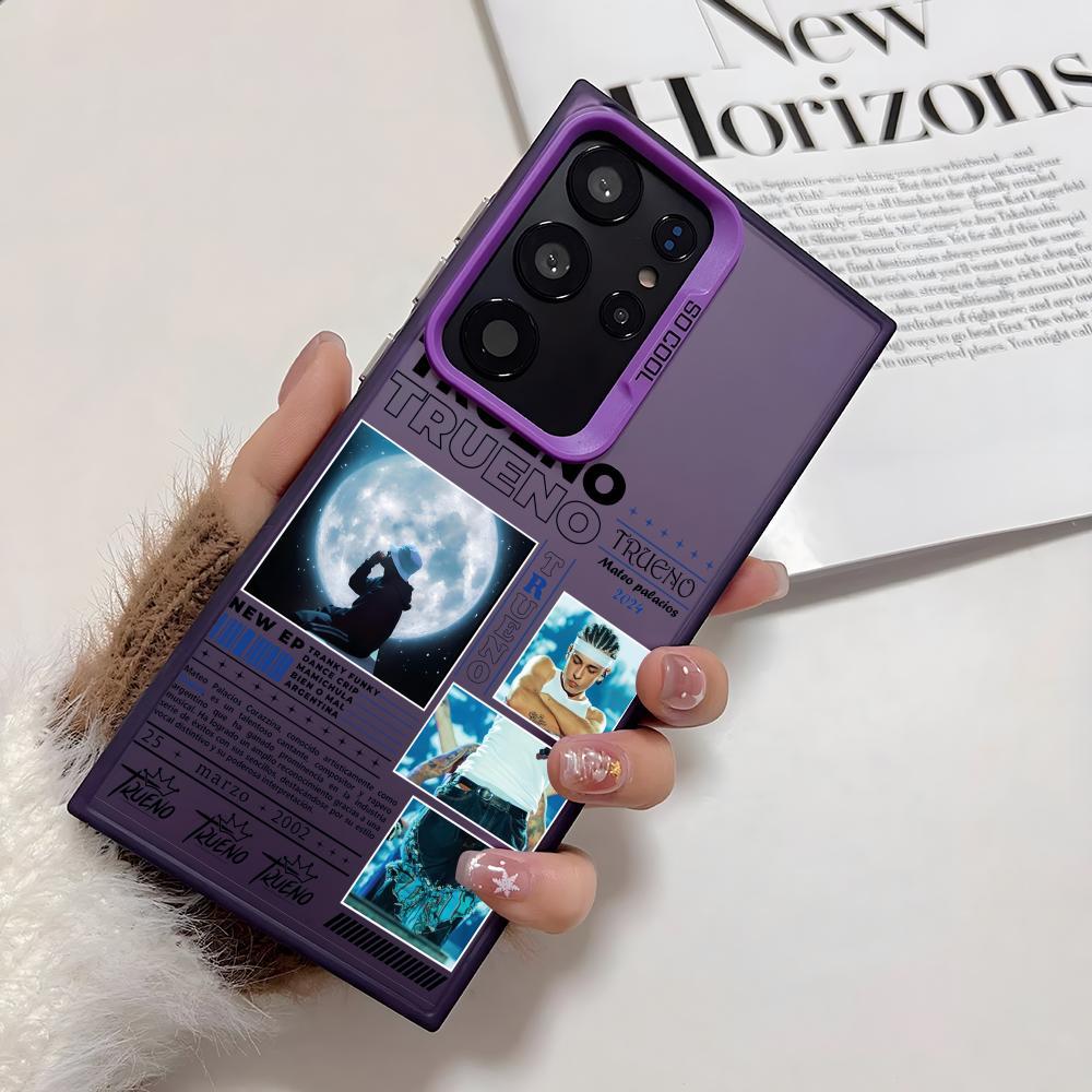 Чехол для телефона T-Trueno Hip Hop Rapper для Samsung Galaxy S25 Edge S24 S23 S22 S21 S20 Ultra Funda Силиконовый Серебристый Чехол