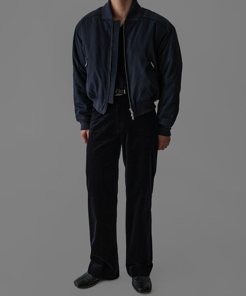 Bowlow Product Crop Heavy Ma-1 Padded Jacket [Navy]