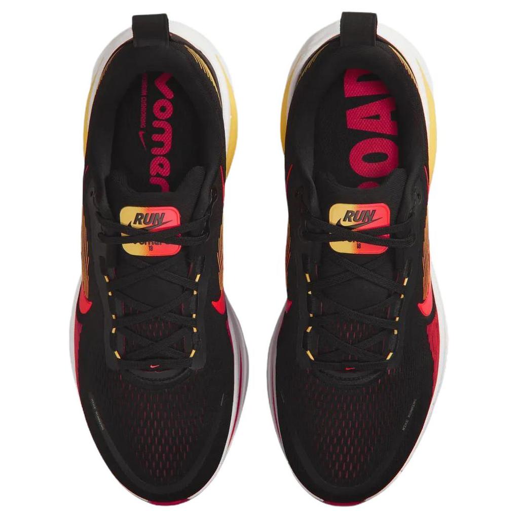 Nike Кроссовки мужские Vomero 18 Черный Ярко-Малиновый Светло-Малиновый Топазово-Золотой HM6803-016