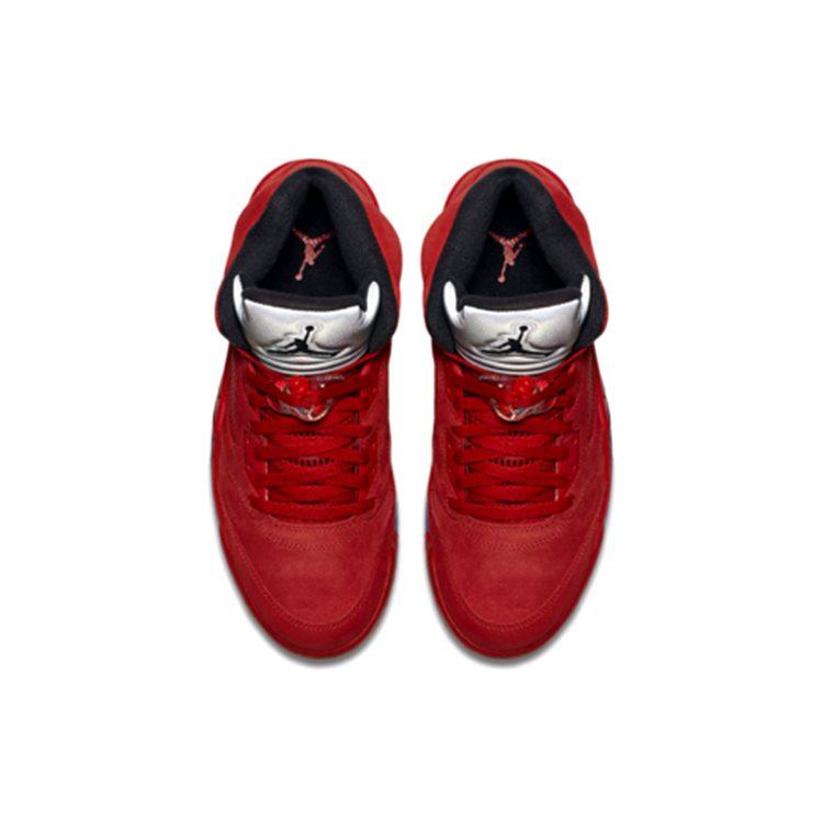 Jordan 5 Ретро Красная Замша 136027-602