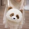 Fashion Japanese Cute Plush Panda Crossbody Bag In Winter Popular New Shoulder Bag Korean Version Ins Women's Bag Animal