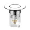 Drain Filter Bounce Cores Bathtub Drain Plug Sink Basins Drain Filter Bathtub Stopper for Bathroom Kitchen Easy Install