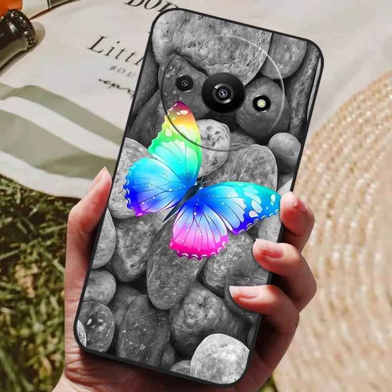 Чехол для Xiaomi Redmi A3, роскошный силиконовый чехол для телефона Redmi A3, полностью защитный чехол для Redmi A3 A 3 6.71" с мультяшным рисунком.
