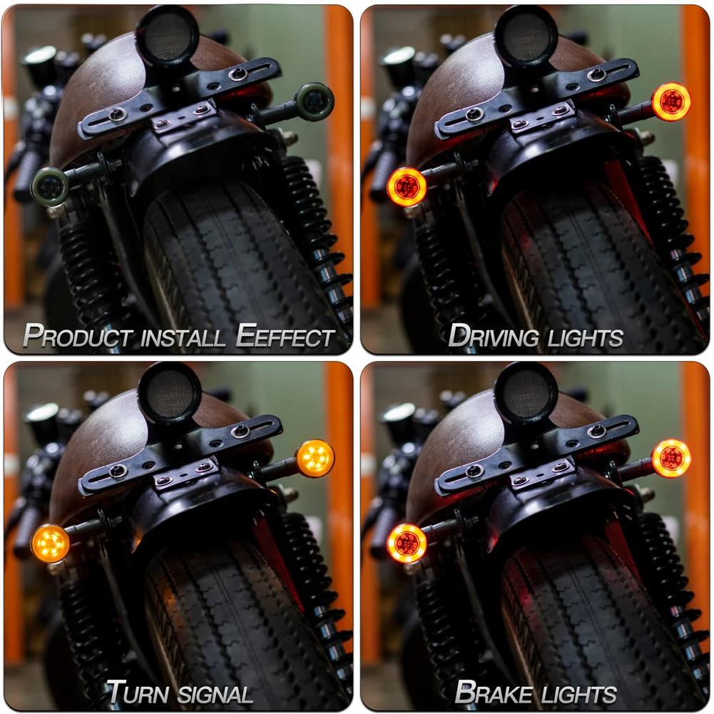 1 шт. мотоциклетные указатели поворота, плавные указатели поворота, светодиодные указатели поворота, предупреждающие индикаторы, мигалка, янтарный свет для скутера