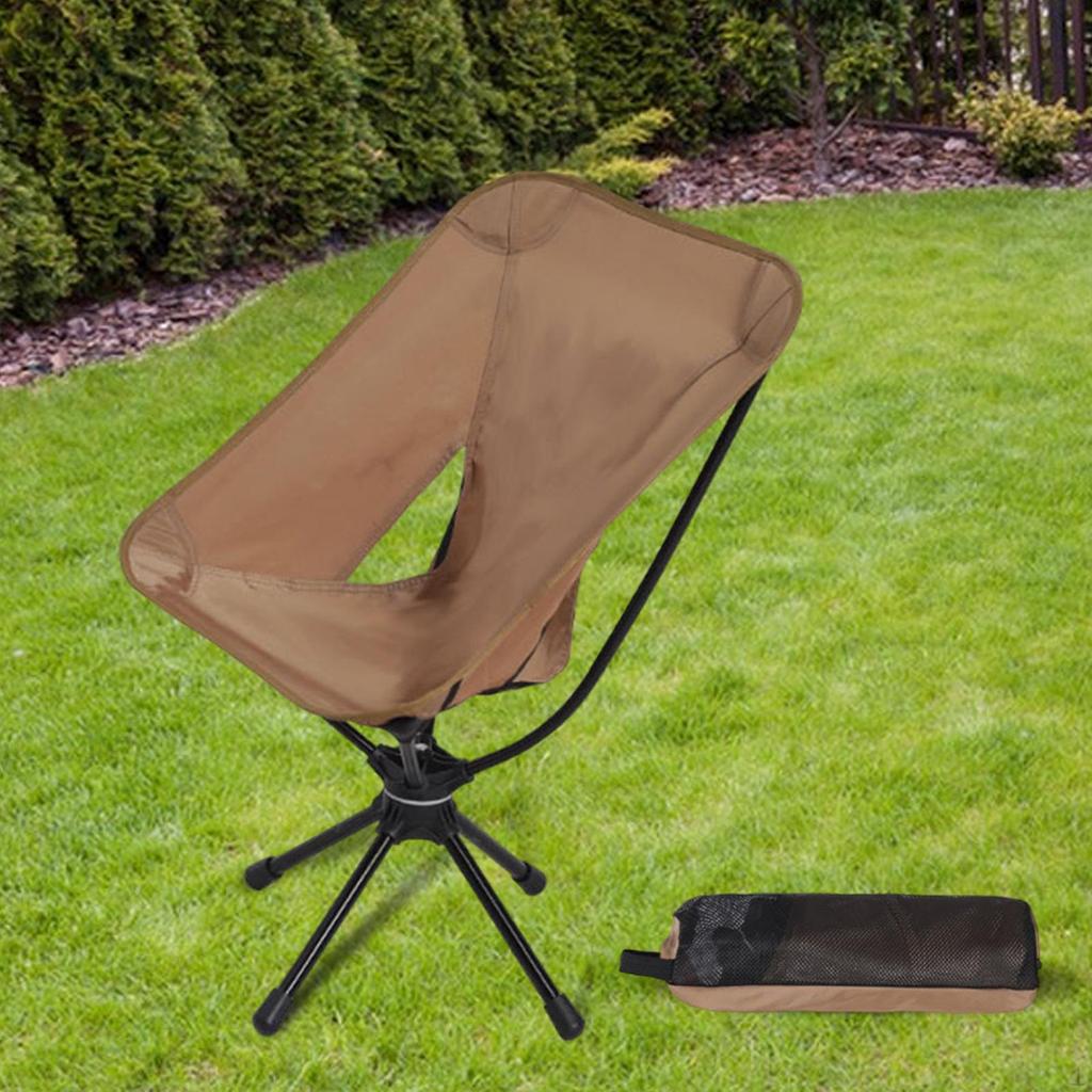 Складной стул для кемпинга, уличный табурет Moon Anti Slip с сумкой для хранения, портативный пляжный