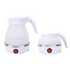 600W Foldable Electric Kettle 600ml Portable Efficient 6 Min Fast Boiled Safe for Travel Camping
