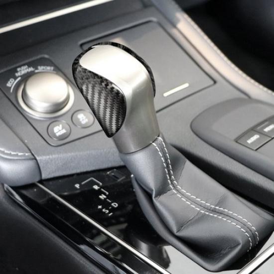 Накладка на ручку переключения передач из АБС-пластика с отделкой под карбон для Lexus IS250 IS350 NX200t