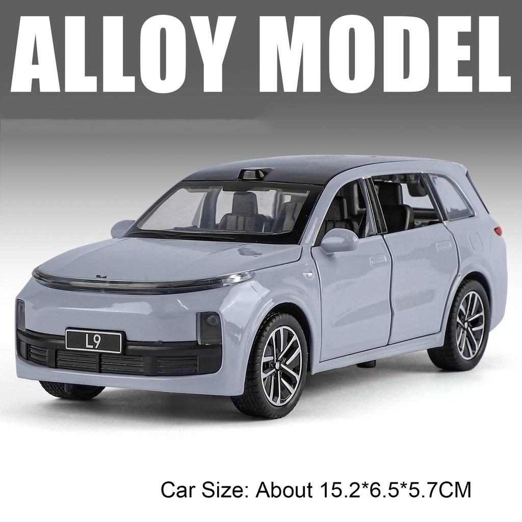 1:32 LEADING IDEAL L9 ONE Miniature Toys Alloy Diecast Models Cars Sound Light Pull Back Doors Opened Vehices Collect Decoration