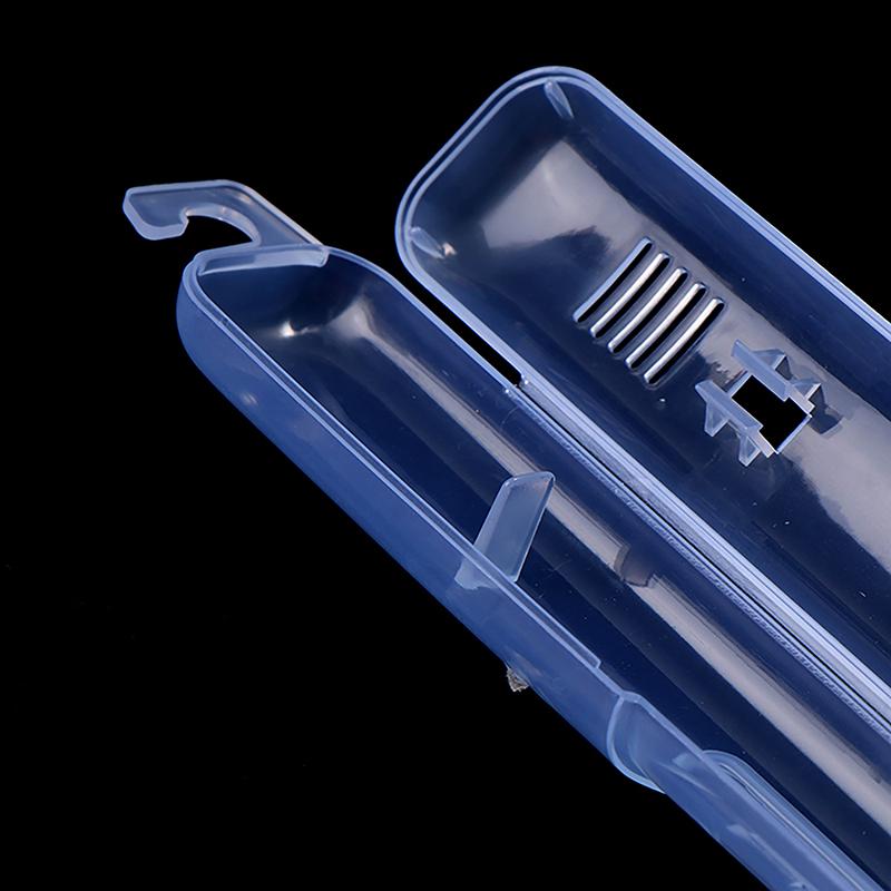 1Pc Transparent Toothbrush Storage Box Cases Hygienic Travel Portable Holder Container Toothbrush Box Organizer Bathroom Tools