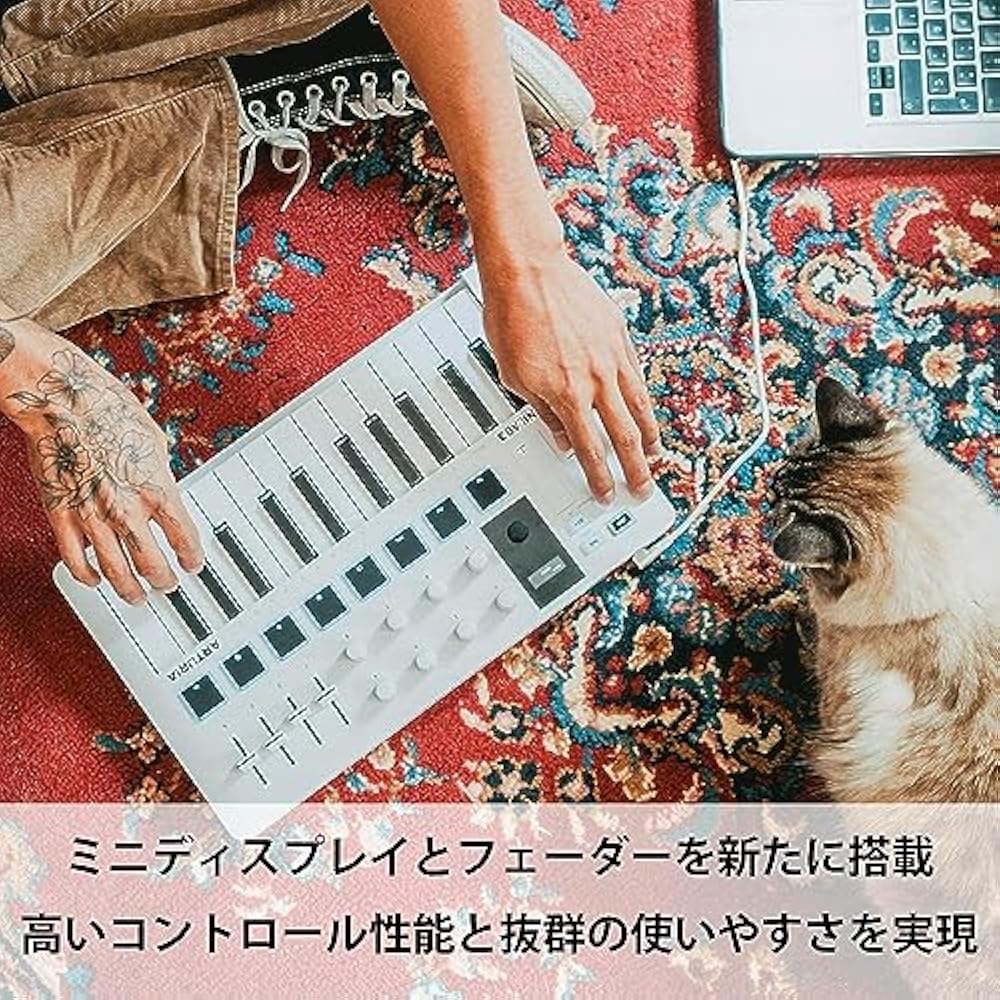 ARTURIA MIDI Keyboard Controller MiniLab 3 DB Deep Black