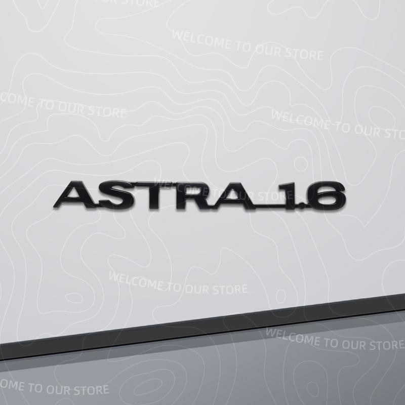 Zinc Alloy For OPEL VECTRA ASTRA 1.6 Logo Vauxhall OPC LINE GTC Car Trunk 3D Metal Emblem Rear Body Badge Sticker Accessories