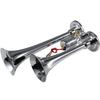 JET INOUE DC24V Mini Yankee Low Current 300mm Chrome Truck 505531 Horn, Type, Long, Plated, Horn,