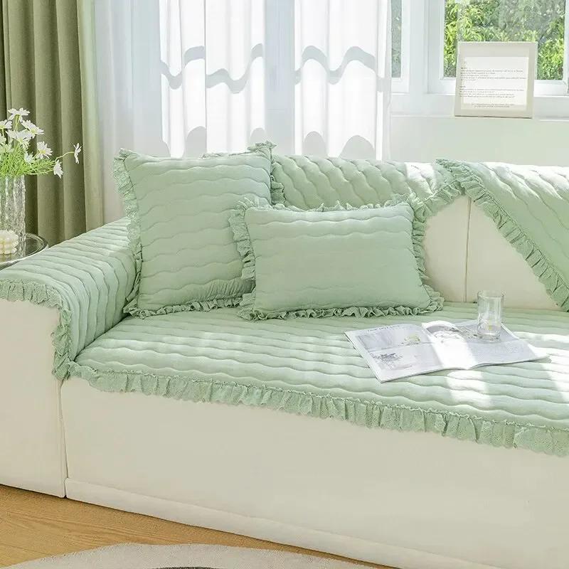 Супер мягкий чехол для дивана, утолщенный плюшевый диван, полотенце, одеяло, универсальный осенне-зимний диван, коврик, подушка для гостиной, чехлы для диванов