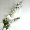 Simulated Hyacinth Silk Delphinium Flowers Realistic Texture Iron Wire Stems Fake Flower