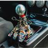 Gearbox Gear Decoration Parts In-car Accessories Universal Shift Lever Knob Boot Cover Racing Shift Knob Collars