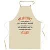 Tablier de cuisine - Une Directrice Aussi Géniale - Impression bretonne - Coton robuste - Fabrication française