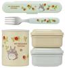 Skater Antibacterial Insulated Lunch My Neighbor Totoro Raspberry 560ml Box, Design, (KCLJC6AG-A)