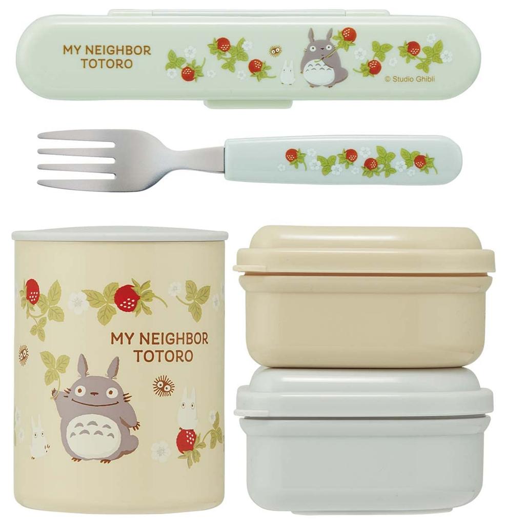 Skater Antibacterial Insulated Lunch My Neighbor Totoro Raspberry 560ml Box, Design, (KCLJC6AG-A)