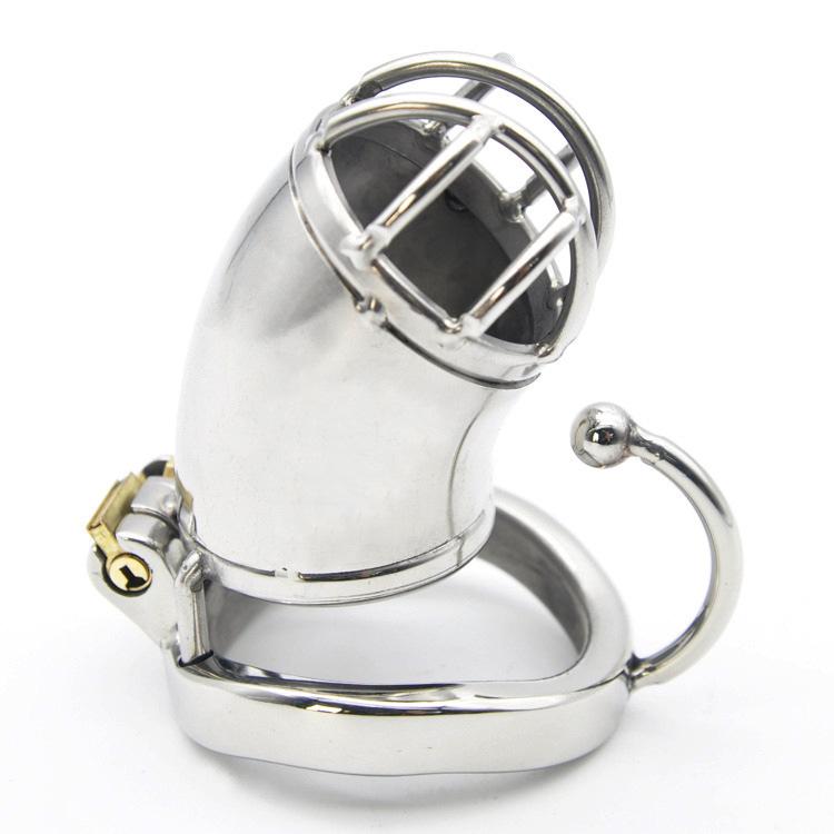 Stainless Steel Men's Chastity Device Chastity Lock Bird Cage Sex Tools Slave Lower Body Training Adult Toys Sex Toys