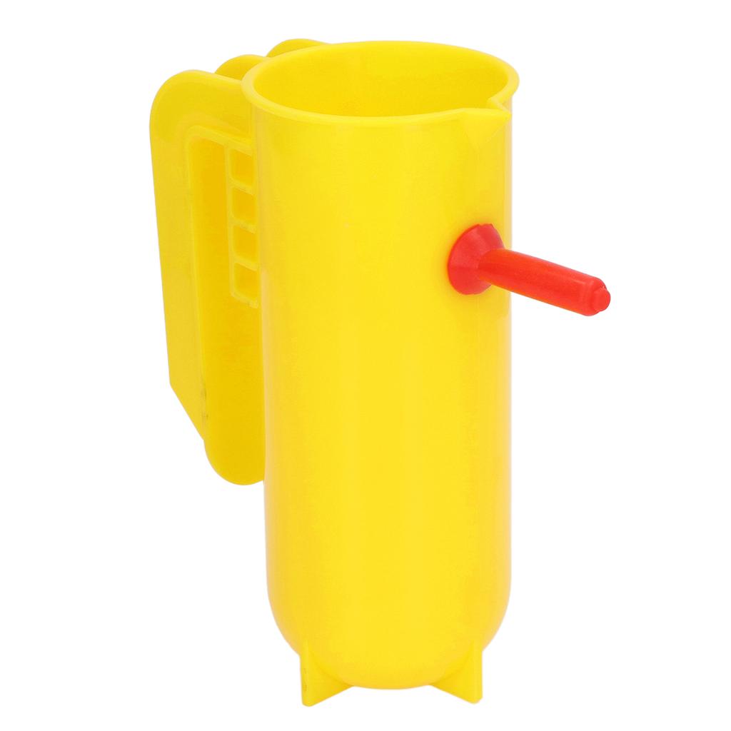 Lamb Milk Feeder Bottle 800ML Scale Accurate Quantitative Small Animal Calf Goat Pacifier Feeder Milk Bottle with Hand Grip