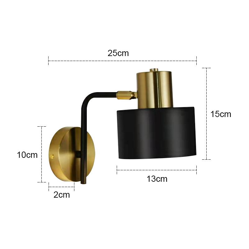 LED Wall Light Bedroom Bedside Wall Lamps Living Room Study Corridor Home Wall Lamp Modern Simple Home Decoration Light Fixture