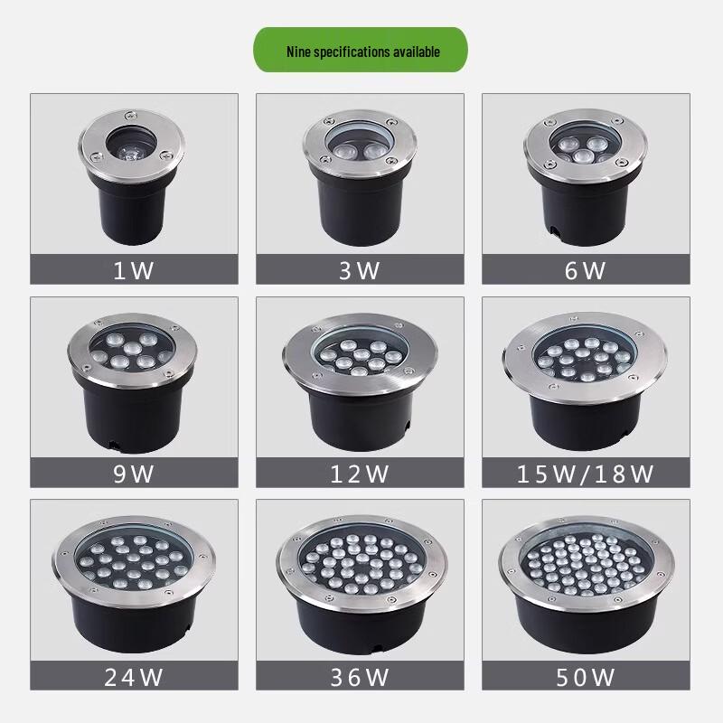 MengPao Outdoor Round LED In-Ground Light