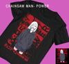 Chainsaw Man PowerT-Shirt,Anime Manga Denji,Aki Hayakawa Kon Chainsaw Man Shirt