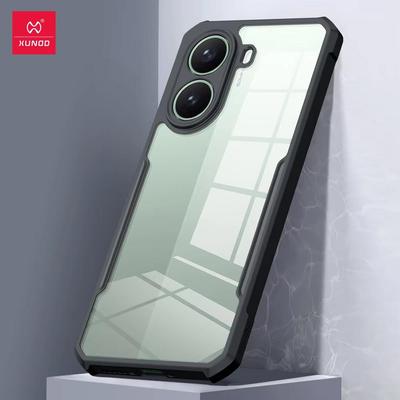 Для Xiaomi Poco X7 Pro Чехол Poco X7 Чехол XUNDD Прозрачный Чехол для Телефона Роскошный Ударопрочный Бампер Защитный Чехол