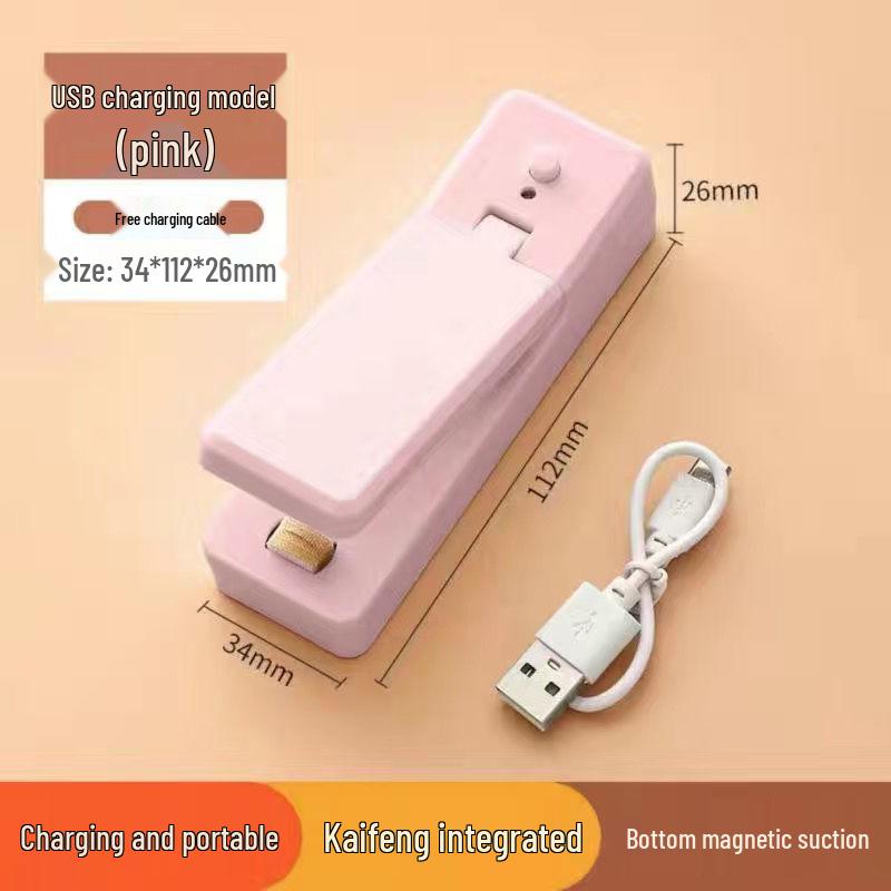 Портативный USB Мини-запайщик пакетов для снеков