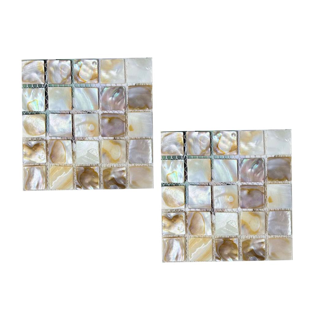 Набор из 2 подставок под напитки из натуральной ракушки, термостойкие коврики для чашек для журнальных столиков, реквизит для фотографий, украшение комнаты