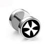 1 Piece Titanium Steel Barbell Dumbbell Studs Earrings for Men Women New Pop Punk Gothic Earings Fashion Ear Jewelry