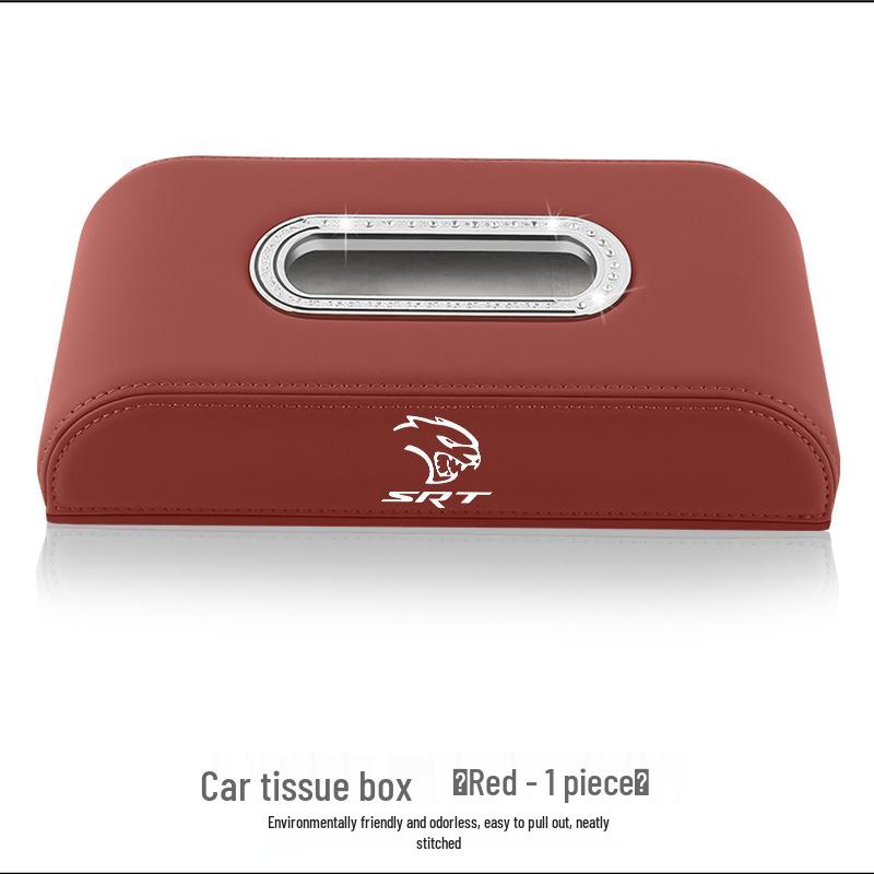 Сумка для салфеток на центральную консоль Dodge Hellcat Challenger и SRT Viper