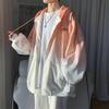 Мужской свитер-кардиган с капюшоном и градиентом — тренд осени 2021 года