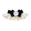 Accessories Cat Necklace Neck Strap Lace Bowknot Dog Neckerchief Puppy String Bib Pearl Collar