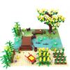 MOC Pastoral Landscape Outdoor Farm Scene Building Blocks Children's Toys