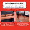 AQ2 For BYD Ti 7 2025-2026 steering wheel storage box And Co-pilot Silicone pad Interior Supplies
