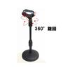 Desktop Microphone Stand with Microphone Holder, Adjustable Height, Black, Compact, Simple Design for Meetings and Speeches (1 Black Item)