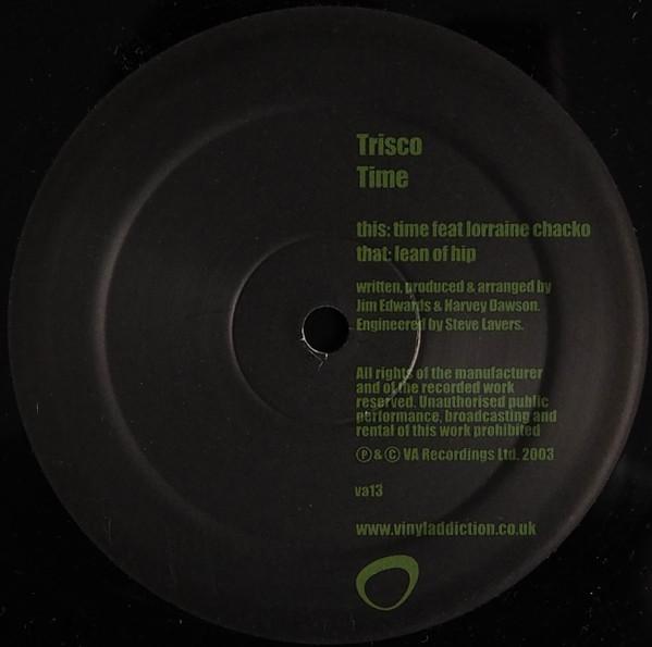 12-дюймовая пластинка TRISCO - Time va13 Vinyl Addiction 2003 UK Dance & Electronica Б/У