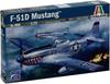 Место Italeri 1/72 Масштаб Американский F-51D Mustang Пластиковая Модель Набор IT0086 (Самолет)