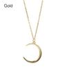 Lovers Valentine's Day Women Men Moon Necklace Clavicle Necklace Couple Necklace Rescent Necklaces
