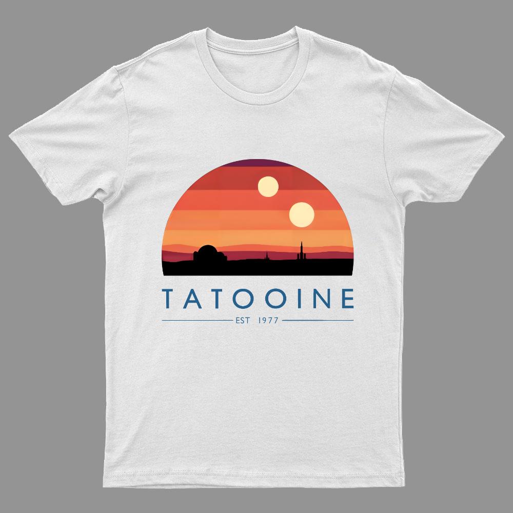 Tatooine Sunset Geeky T-Shirt