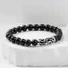SHOVEOFF SVB-#405 Pipe Onyx Bracelet