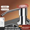 Sink Soap Dispenser Built-in Design Liquid Bottle. Soap Hydraulic Dispenser For Kitchen Kitchen Sink Soap Dispenser