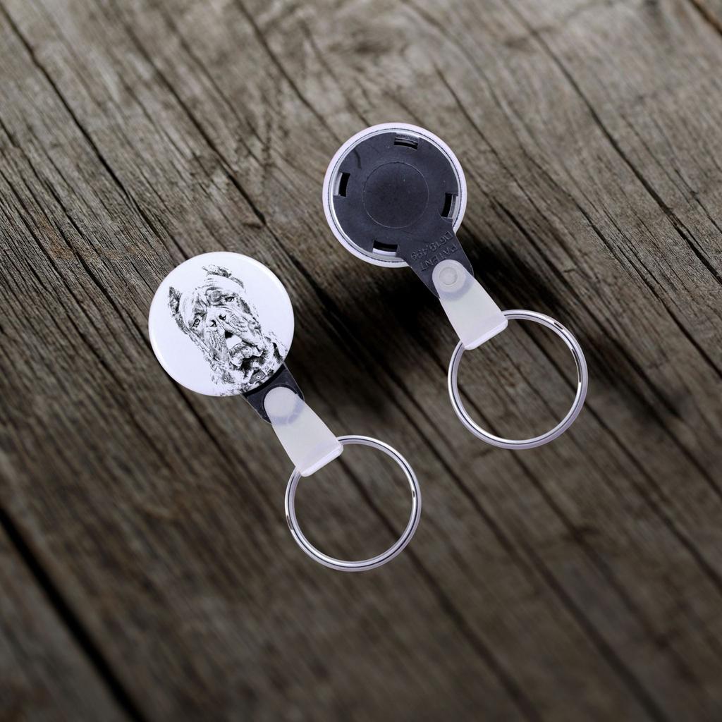 Кане Корсо, Итальянский Кане Корсо - брелок с портретом собаки, подвеска с фирменной графикой бренда Art-Dog