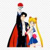 Sailor Moon Tuxedo Mask Iron On Patches For Clothing Applique Stickers On Clothes Heat-Sensitive Custom Patch
