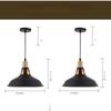 Винтажный подвесной светильник Лофт Ретро Люстра Подвесной светильник E27 Основание Промышленный подвесной светильник Освещение для гостиной