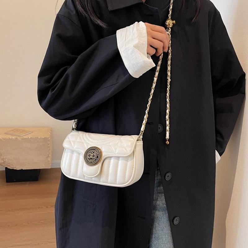 Новинка 2024 года, женские сумки, модные модные сумки на плечо, универсальные сумки через плечо с бриллиантами, сумки на цепочке, элитные сумки