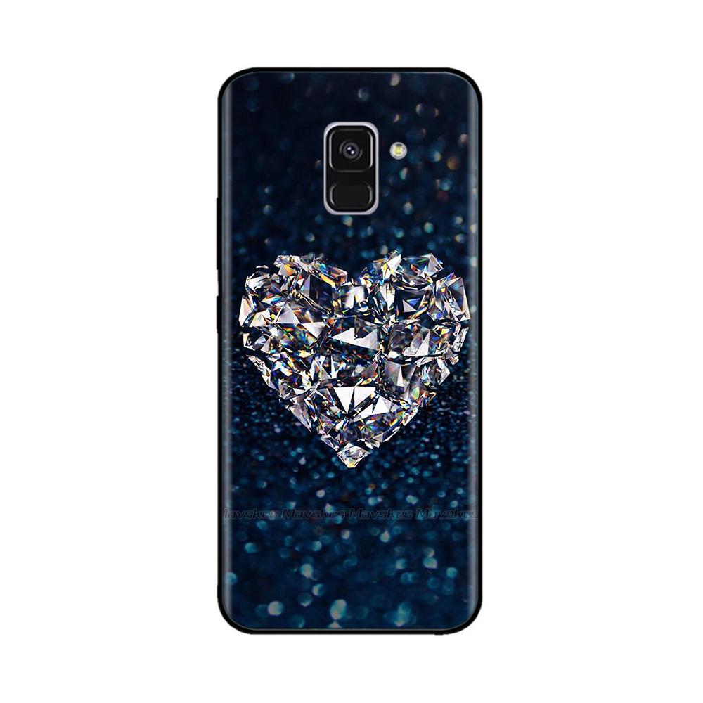 Чехол для Samsung Galaxy A8 2018 Мягкий ТПУ Задняя крышка телефона Для Samsung A8 Plus 2018 A730 Чехол GalaxyA8 A 8 Силиконовый бампер Coque