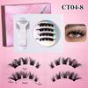 L Curl Magnetic Suction False Eyelashes DIY Cat Eye Fake Lashes Makeup Tools