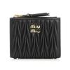 MIU MIU Кошелек Полукошелек Matelasse 5ML024 AFPP F0002